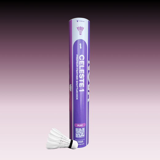 SUPERNOVA™ Celeste 1 - 12 Goose Feather Shuttlecocks