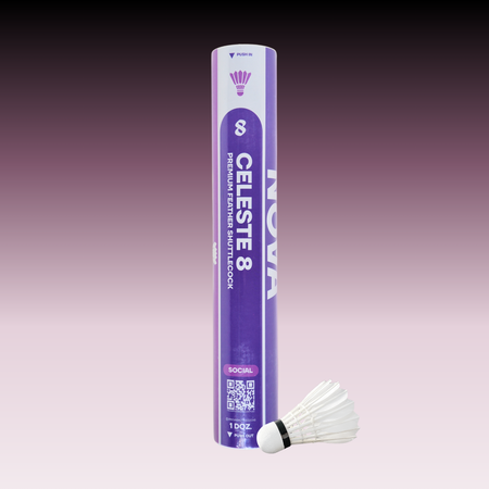 SUPERNOVA™ Celeste 8 - 12 Premium Goose Feather Shuttlecocks